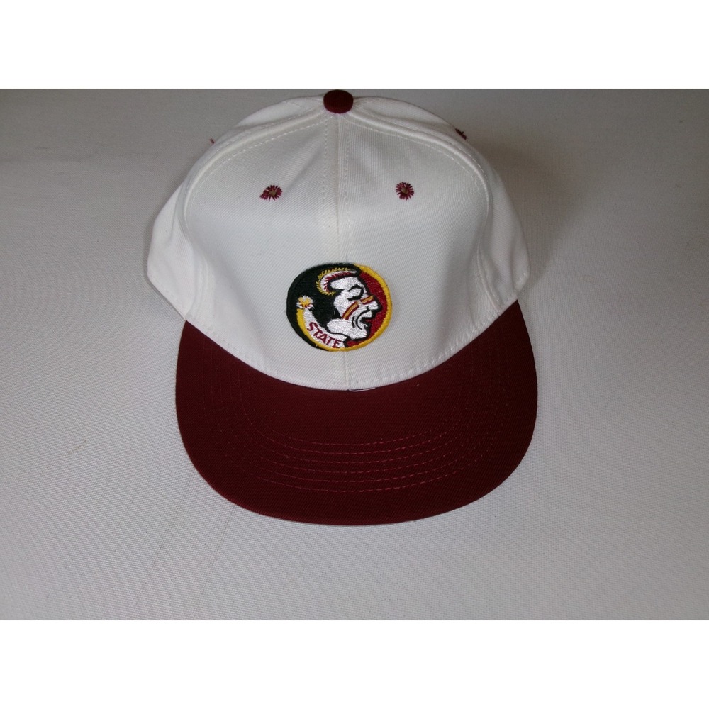 FSU SEMINOLES SZ 7  FITTED  FISHING BEACH GOLF HAT CAP VINTAGE DEADSTOCK U5